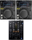 Bundle: Pioneer DJ 2x XDJ-700 Player, DJM-450 Mixer
