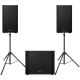 Pioneer Bundle: 2x XPRS152 (15" aktiv Montitor) + 1x XPRS1182S (18" aktiv Subwoofer) - Verfügbar