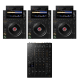 Bundle: AlphaTheta 3x CDJ 3000X + DJM-V5 - Verfügbar
