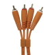 UDG Ultimate Audio Cable Set, RCA-RCA, 1.5 m, Orange