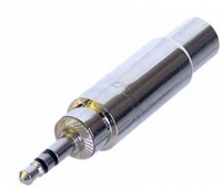 Neutrik Klinken Adapter 6,3mm - 3,5mm