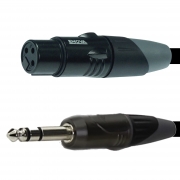 ENOVA XLR F auf Klinken 3 pin Kabel Analog & Digital 5 m