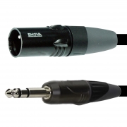 ENOVA XLR M auf Klinken 3 pin Kabel Analog & Digital  3 m