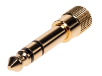Audio-Adapter Klinke 6,3mm male - Klinke 3,5mm female