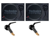 Bundle: 2 Stk. Technics SL-1210mk7 + 2 Stk. Ortofon Elite Tonabnehmer