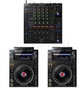 2nd Hand: Pioneer Set 2x CDJ3000 Player + DJM A9 Mixer