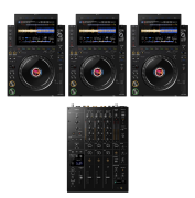Bundle: AlphaTheta 3x CDJ 3000X + DJM-V5 - Verfügbar