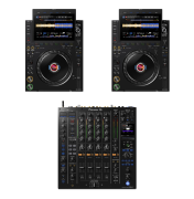 Bundle: AlphaTheta 2x CDJ 3000X + Pioneer DJ DJM-A9 Mixer