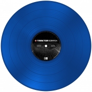 NI Traktor Scratch Control Vinyl Blue MKII - Timecode Vinyl